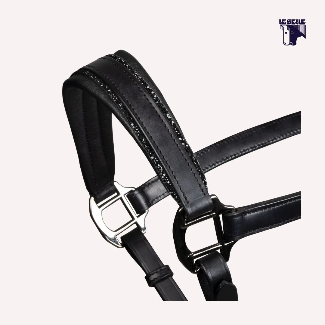 CAVEZZA IN CUOIO EQUESTRO - NERA - immagine 3