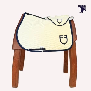 SOTTOSELLA E CUFFIETTA EQUESTRO ONDE - CREMA
