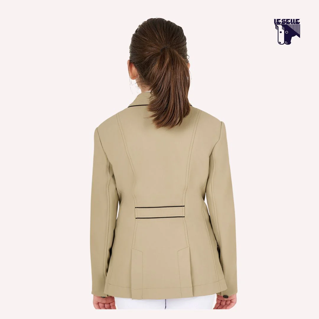 GIACCA EQUESTRO DA CONCORSO TECNOSTRETCH - BEIGE - immagine 3