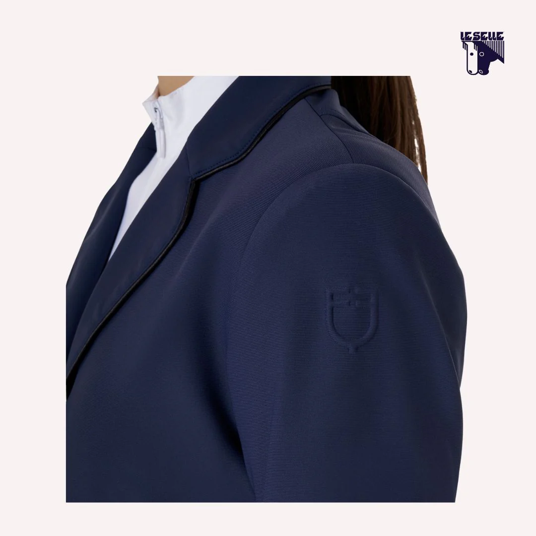 GIACCA EQUESTRO DA CONCORSO TECNOSTRETCH - BLU - immagine 4