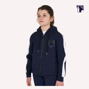 FELPA BIMBA EQUESTRO - BLU