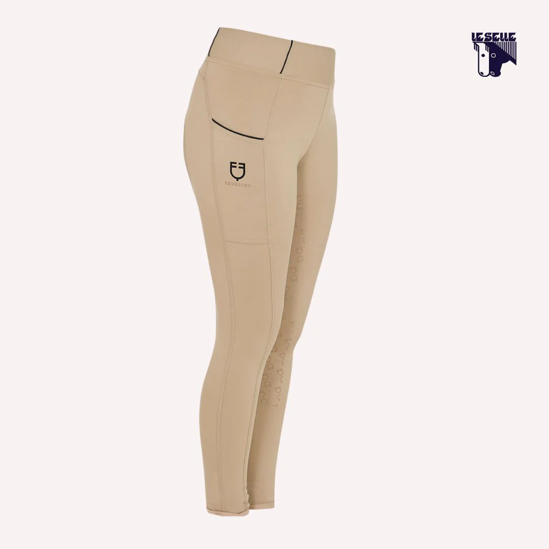 LEGGINGS EQUESTRO - BEIGE SCURO