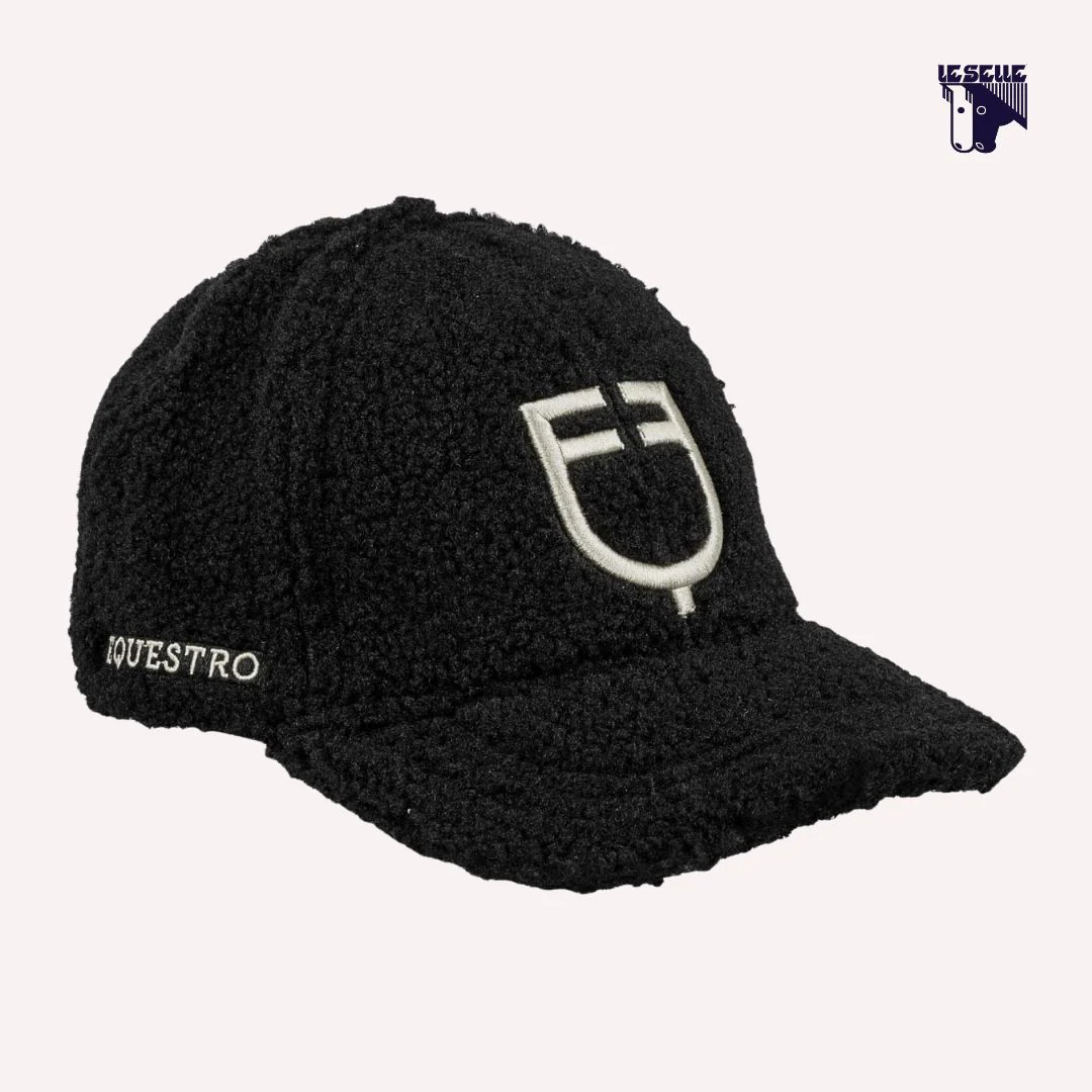 CAPPELLINO EQUESTRO "TEDDY" - NERO - immagine 2