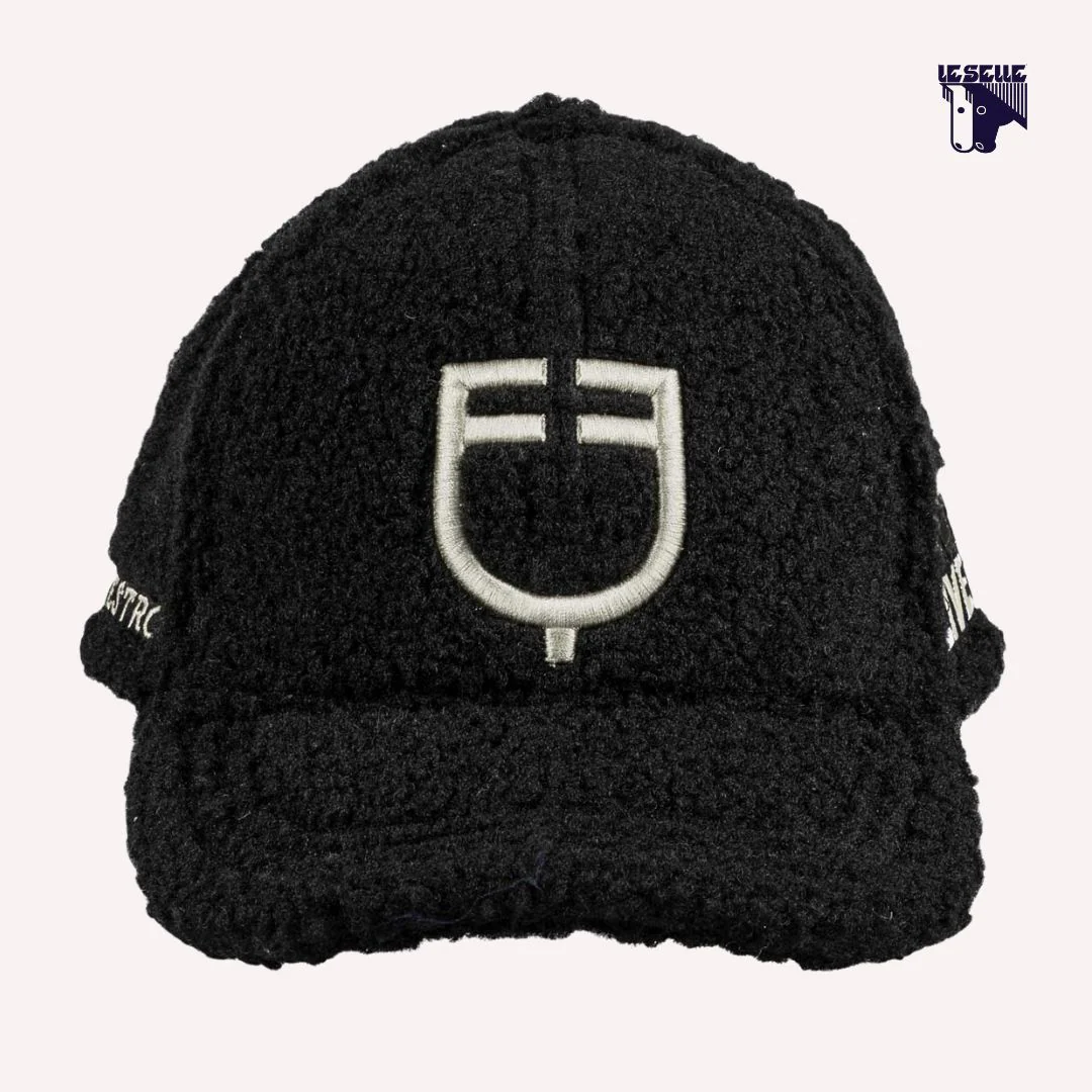 CAPPELLINO EQUESTRO "TEDDY" - NERO - immagine 3