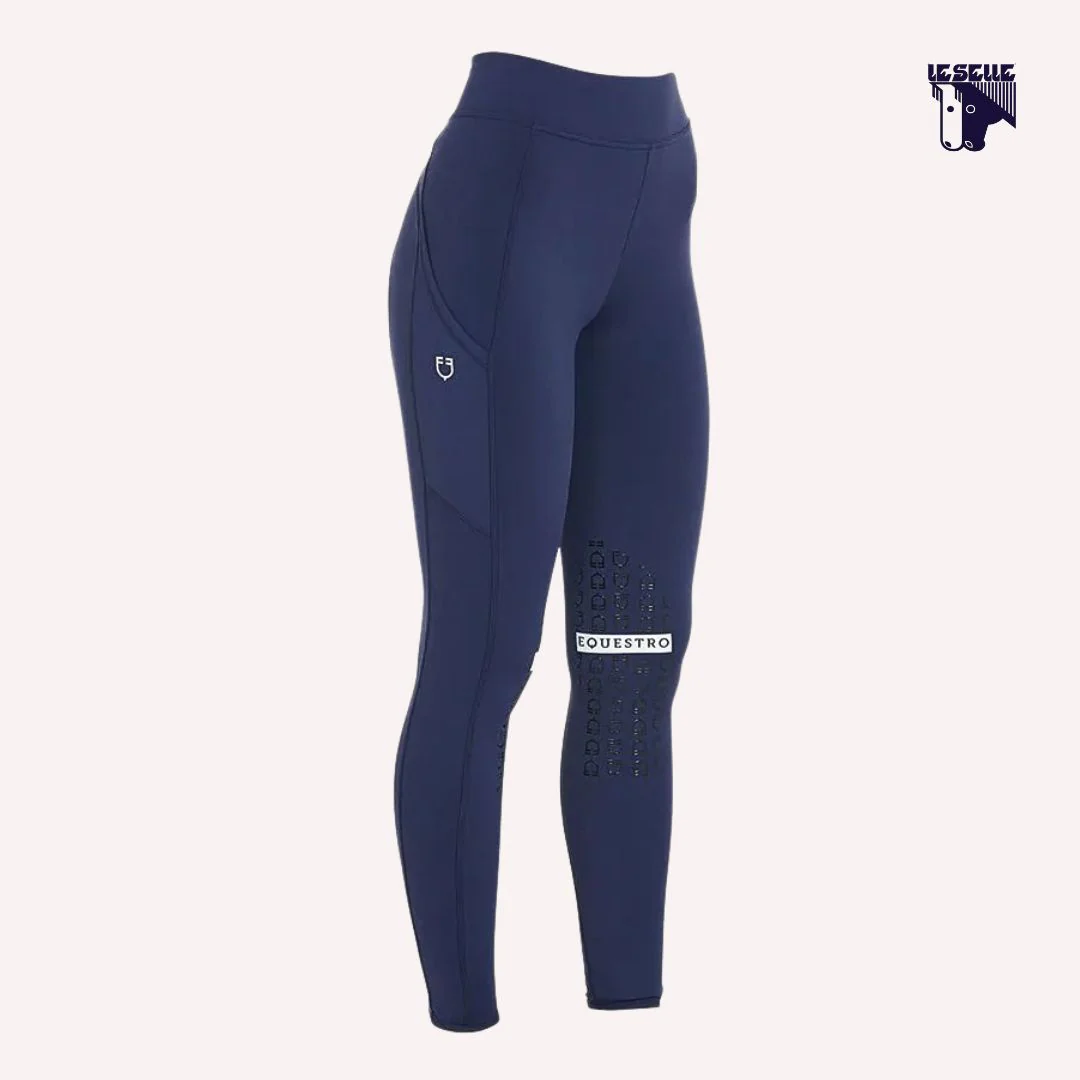 LEGGINGS EQUESTRO KAO - BLU