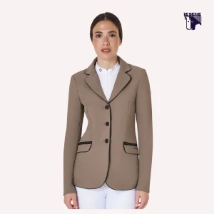 GIACCA EQUESTRO DA CONCORSO TECNOSTRETCH - FANGO