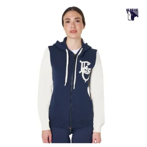 FELPA EQUESTRO BICOLOR - BLU