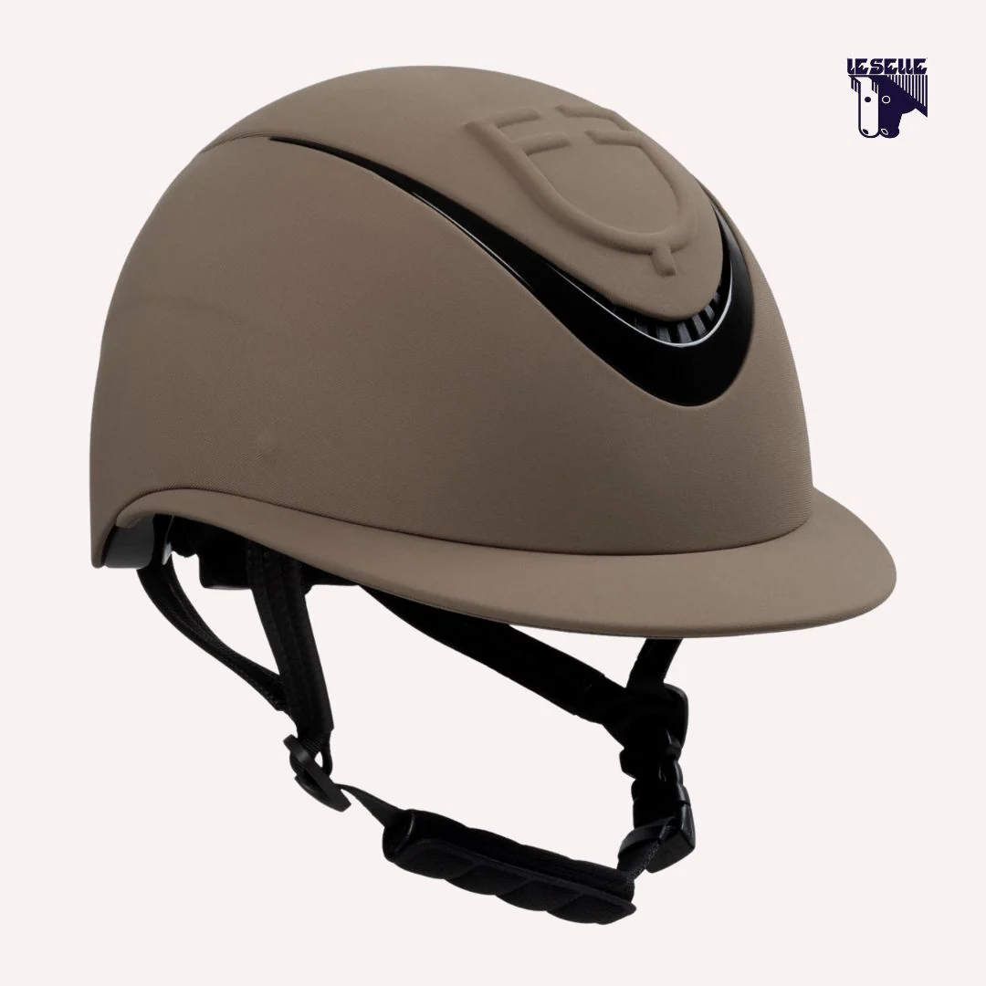 CAP EQUESTRO LOGO EMBOSSED LADY - FANGO - immagine 2