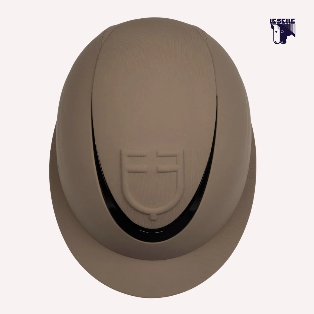 CAP EQUESTRO LOGO EMBOSSED LADY - FANGO - immagine 4