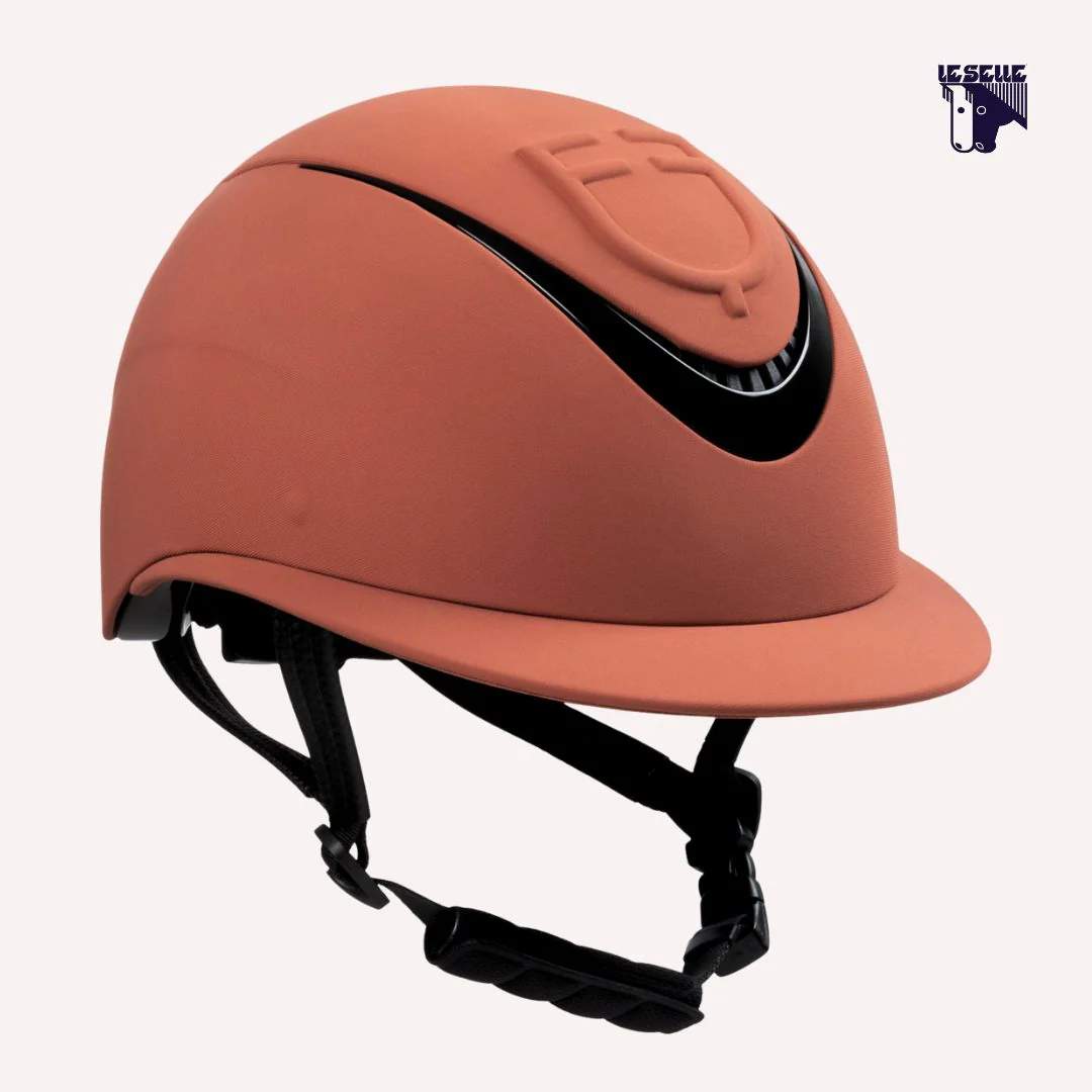 CAP EQUESTRO LOGO EMBOSSED LADY - MARRON - immagine 2