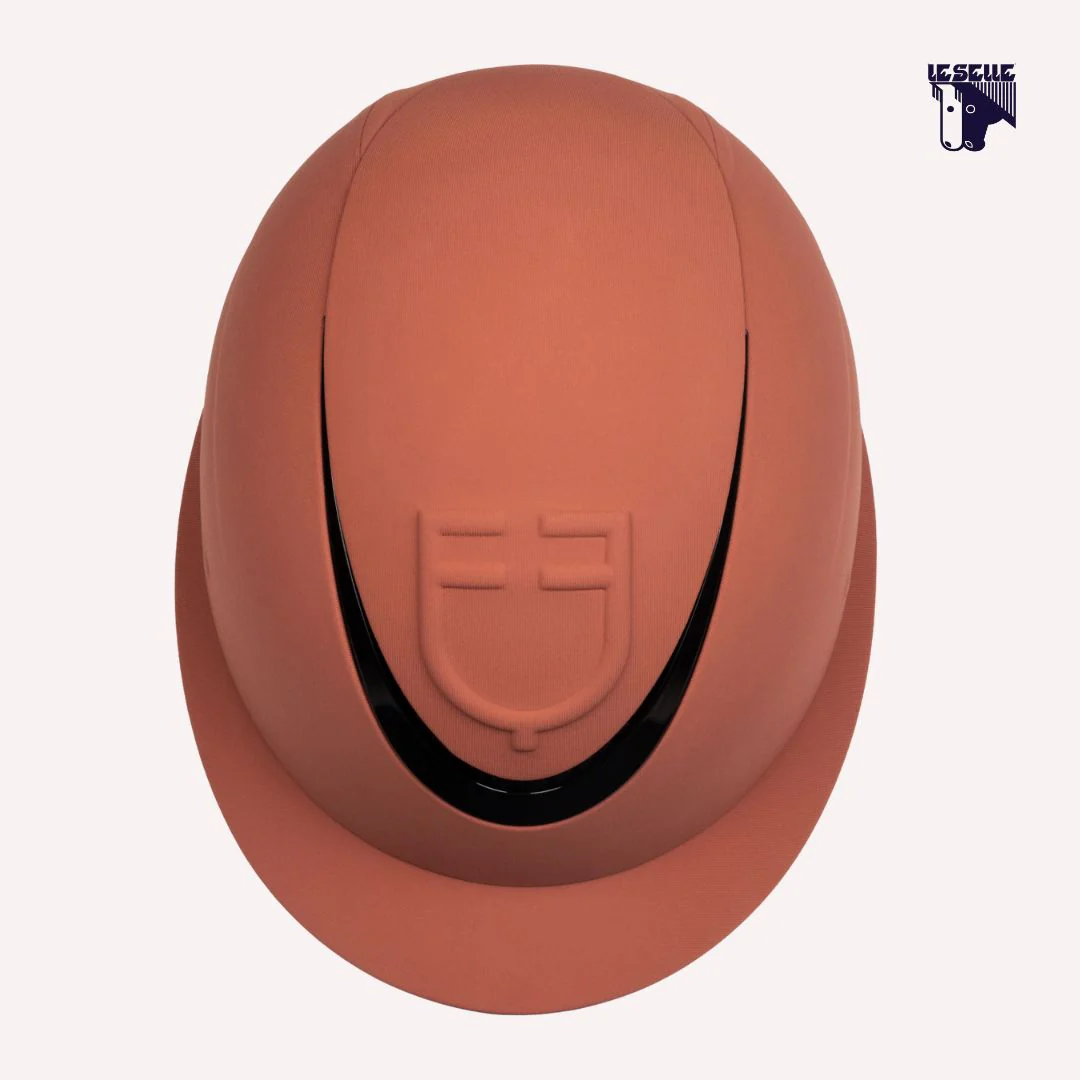 CAP EQUESTRO LOGO EMBOSSED LADY - MARRON - immagine 4