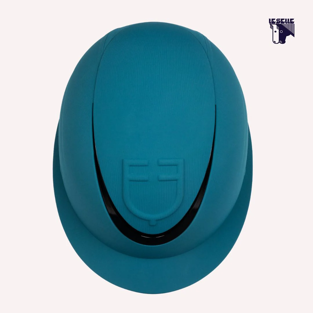 CAP EQUESTRO LOGO EMBOSSED LADY - PETROLIO - immagine 4