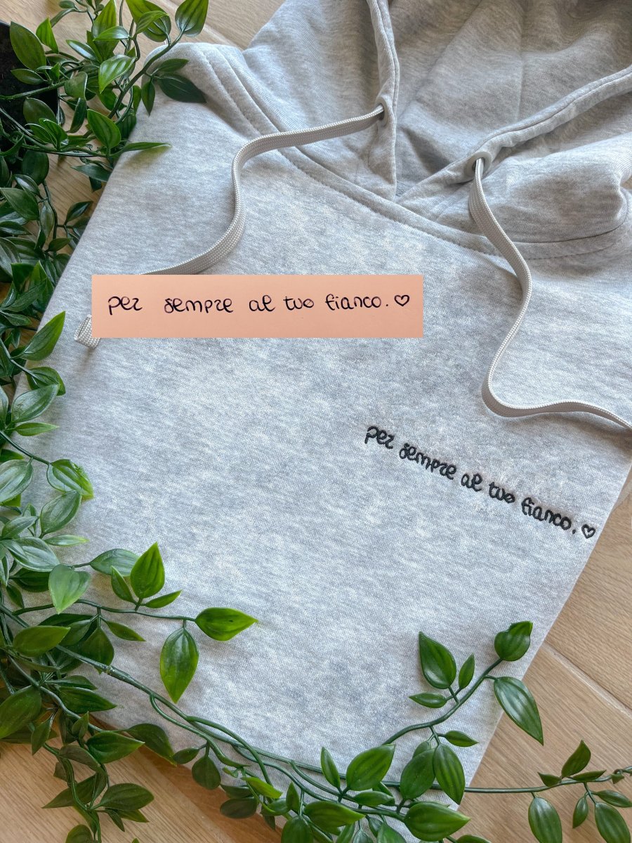 Felpa Personalizzata con Frase - immagine 2