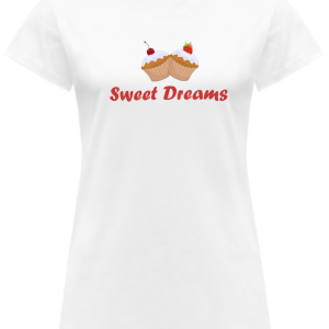 T-Shirt simpatica da donna “Sweet Dreams”