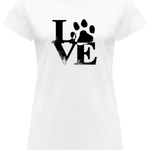 T-Shirt da donna “Love Dog”