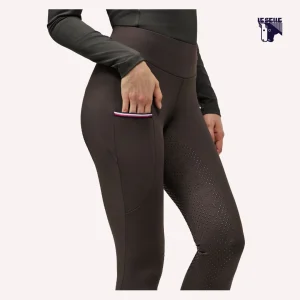 LEGGINGS INVERNALI TOMMY HILFIGER ELMIRA - MARRONE