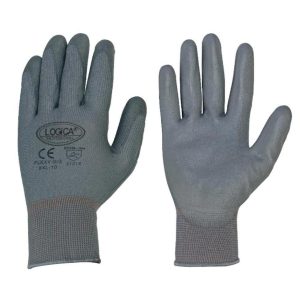 Guanto poliuretano nero