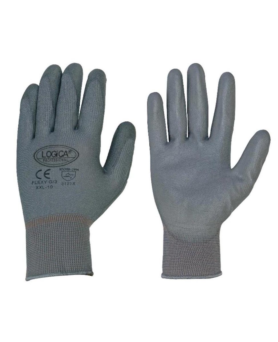 Guanto poliuretano nero