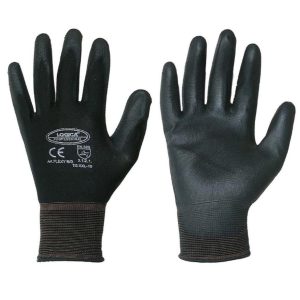 Guanto poliuretano nero