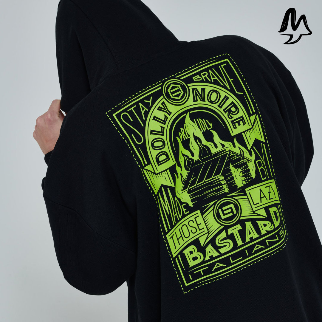 Felpa Dolly Noire X BASTARD - immagine 3