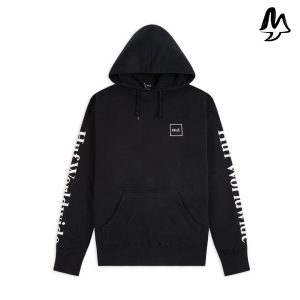 Felpa HUF Domestic Hoodie Black