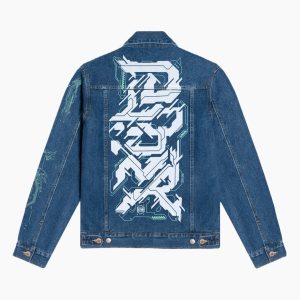 Giacca Denim DLYNR Cyber Letters