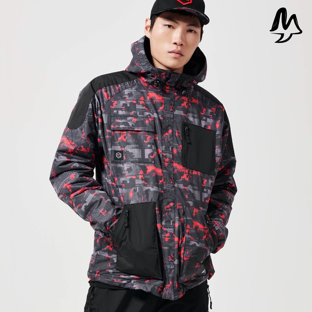 Giacca Dolly Noire Full zip Camo - immagine 2