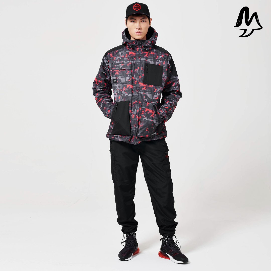 Giacca Dolly Noire Full zip Camo - immagine 4