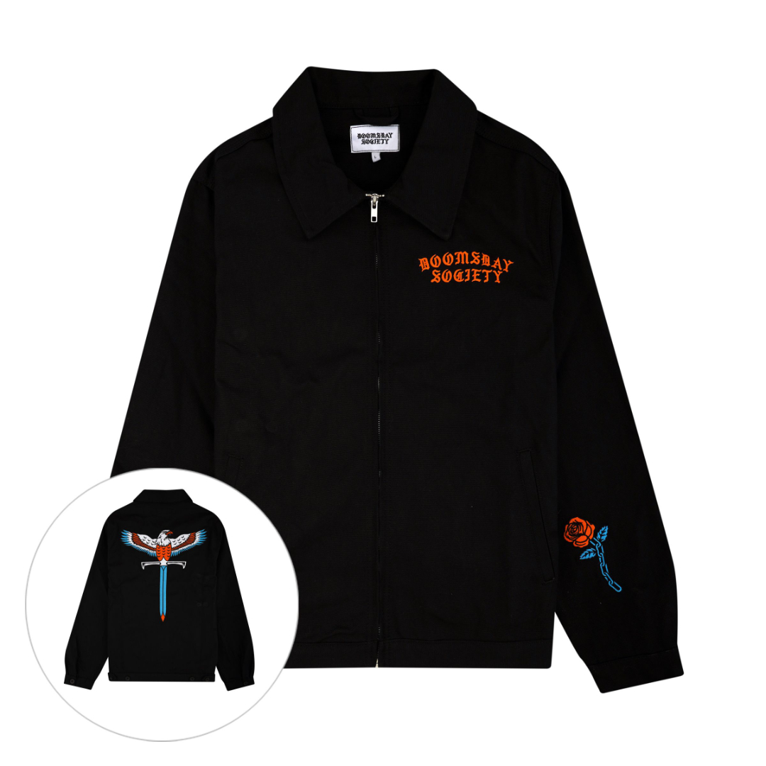 DOOMSDAY SOCIETY Giacca Work Ewtua - immagine 3