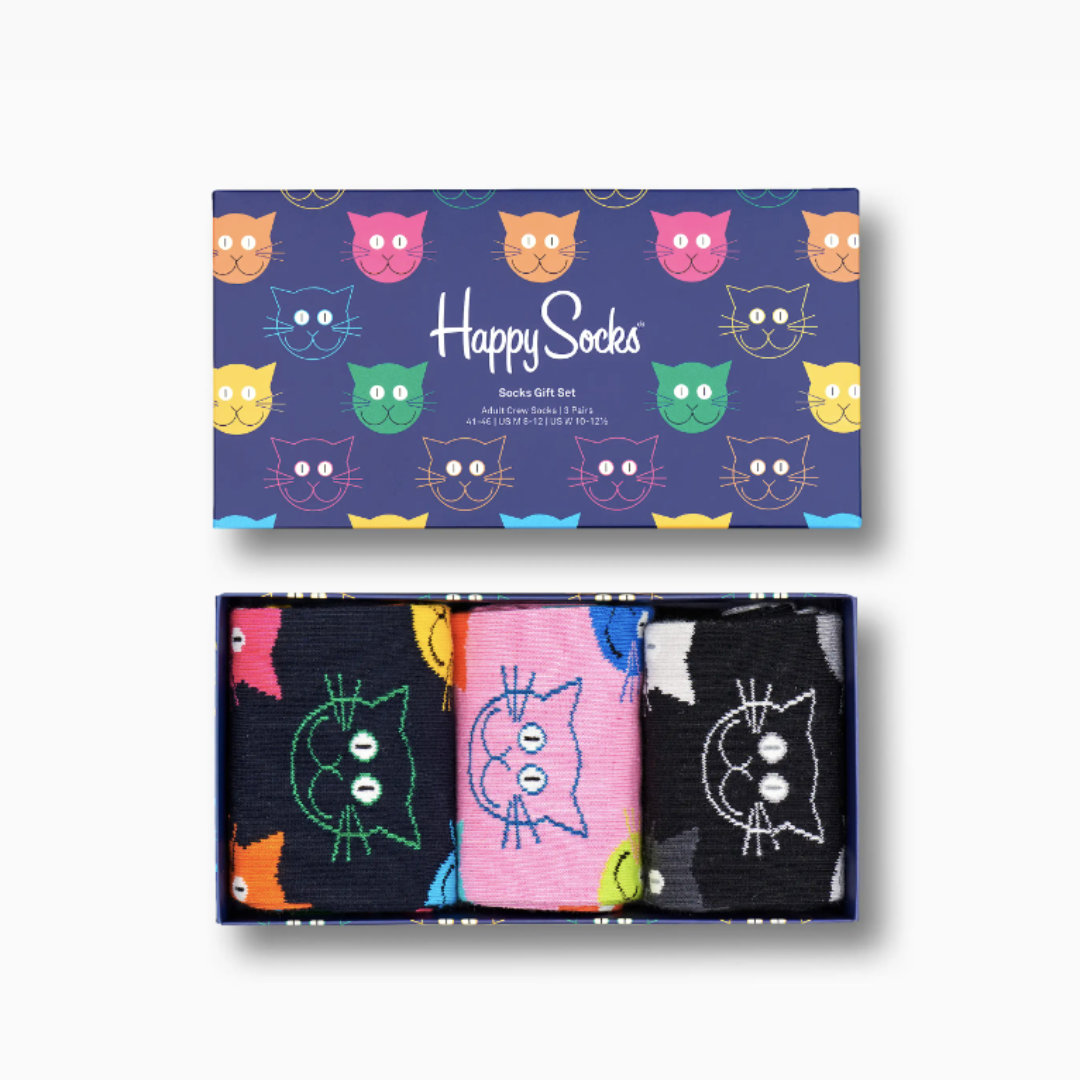 Happy Socks “GIFT BOX” Cats - immagine 2