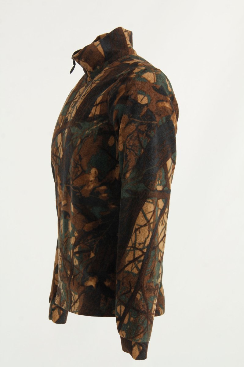 Maglia in caldo micropile antipilling RS Hunting J640 bosco fluo - immagine 6