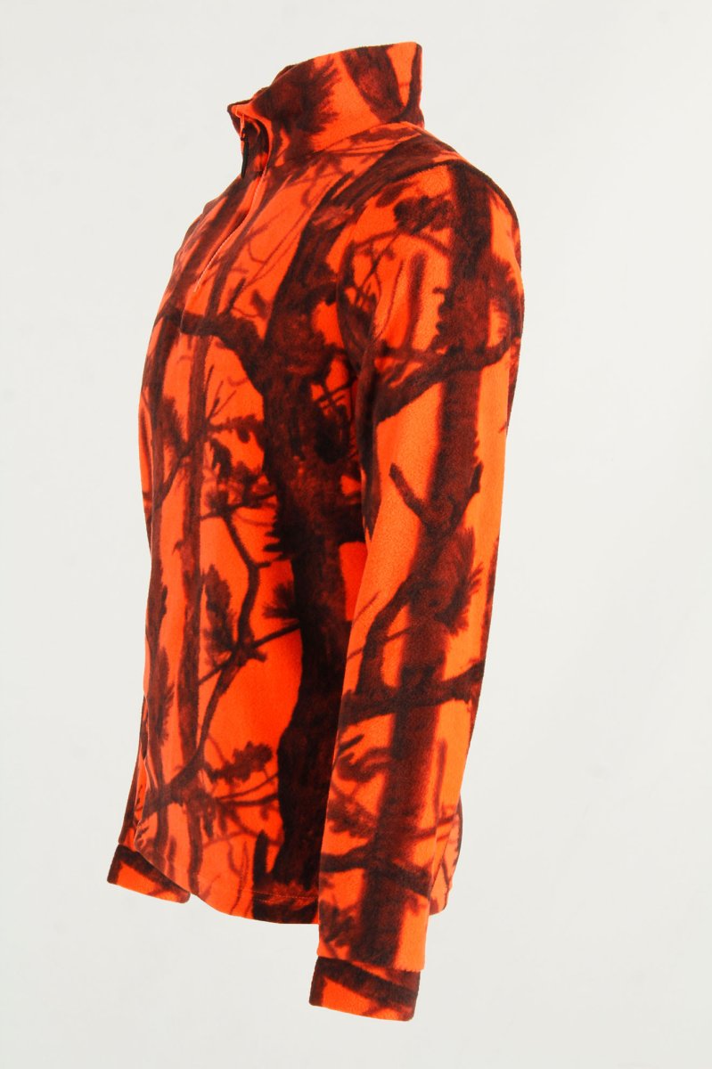 Maglia in caldo micropile antipilling RS Hunting J640 mimetico - immagine 9