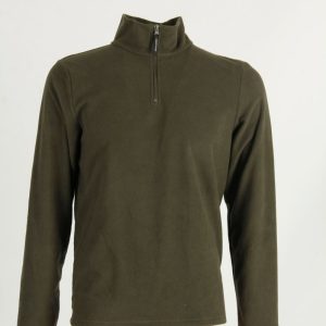 Maglia in caldo micropile antipilling RS Hunting J640 verde