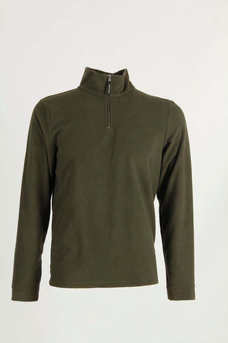 Maglia in caldo micropile antipilling RS Hunting J640 verde - immagine 2