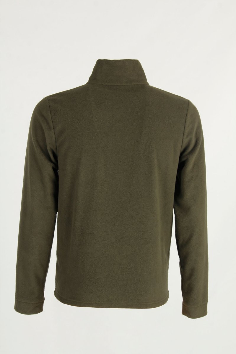 Maglia in caldo micropile antipilling RS Hunting J640 verde - immagine 4