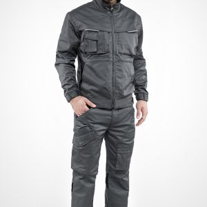PANTALONE SMOKE GRIGIO/NERO