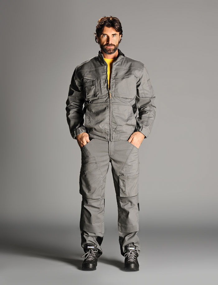 PANTALONE SMOKE GRIGIO/NERO - immagine 4