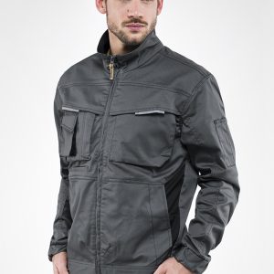 GIUBBETTO SMOKE GRIGIO/NERO