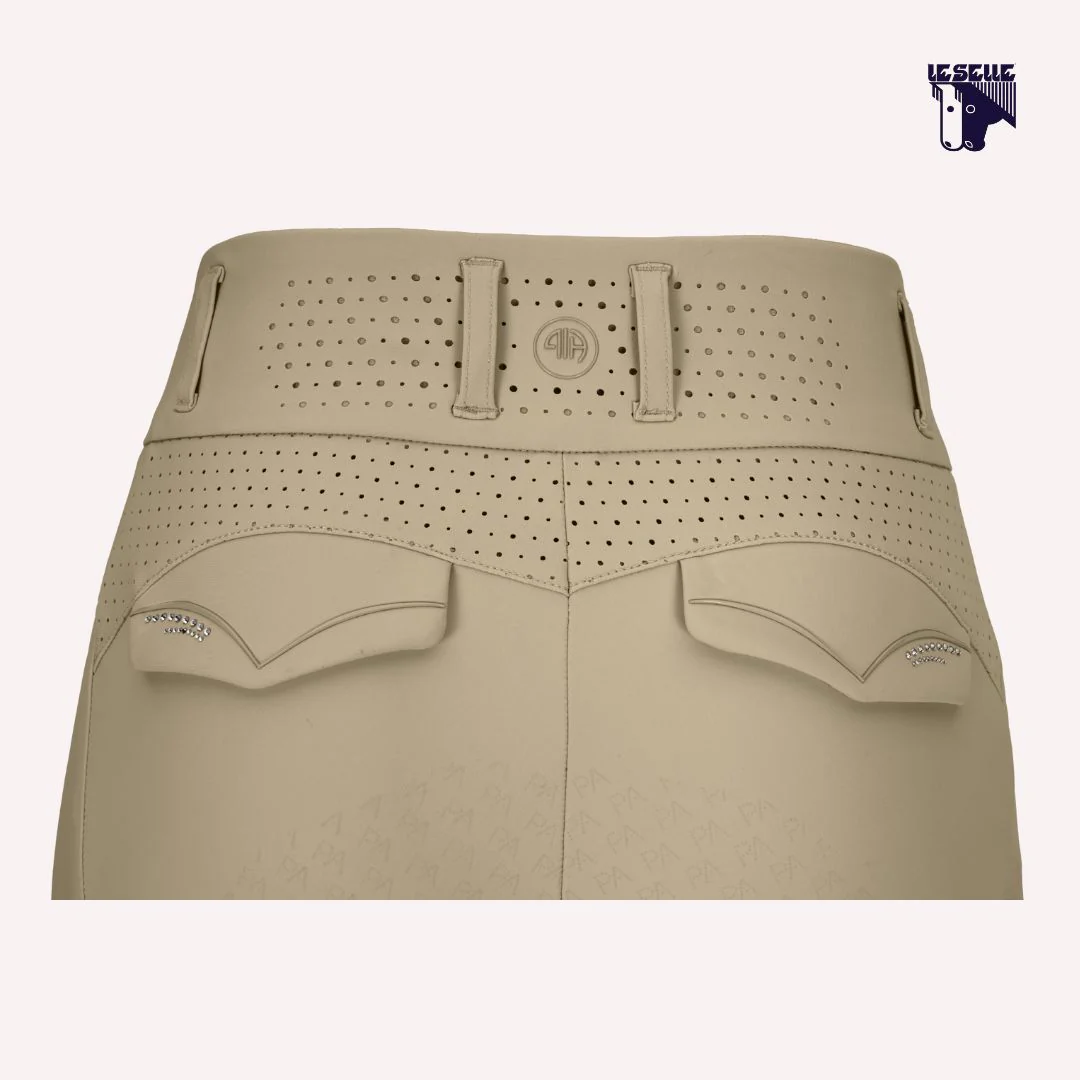 PANTALONE PIKEUR ELIN FULL GRIP - BEIGE - immagine 4