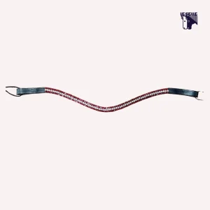FRONTALINO SILVERLINE TACK - ROSSO