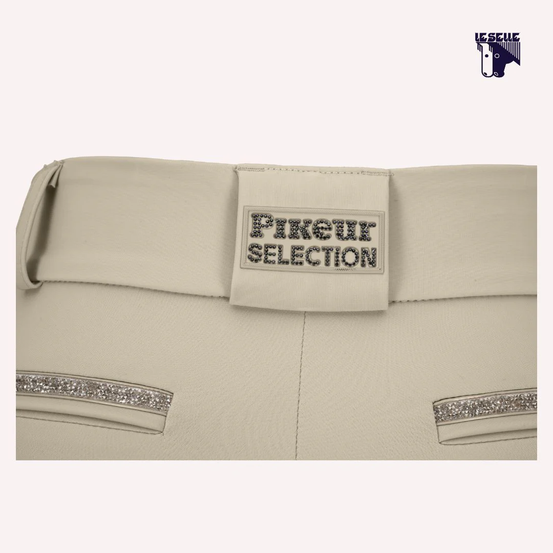 PANTALONE PIKEUR CEELINA FULL GRIP - BEIGE - immagine 4