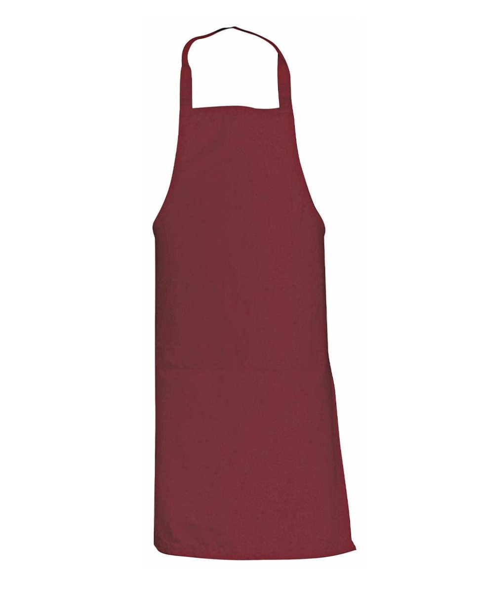 Grembiule bordeaux lungo class. due tasche - immagine 2