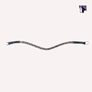 FRONTALINO SILVERLINE TACK - ROSA/AZZURRO