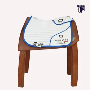 SOTTOSELLA E CUFFIETTA EQUESTRO X FISE PONY  - BIANCO