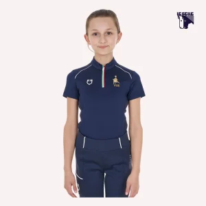 TRAINING TOP EQUESTRO X FISE - BLU