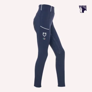 LEGGINGS EQUESTRO X FISE - BLU