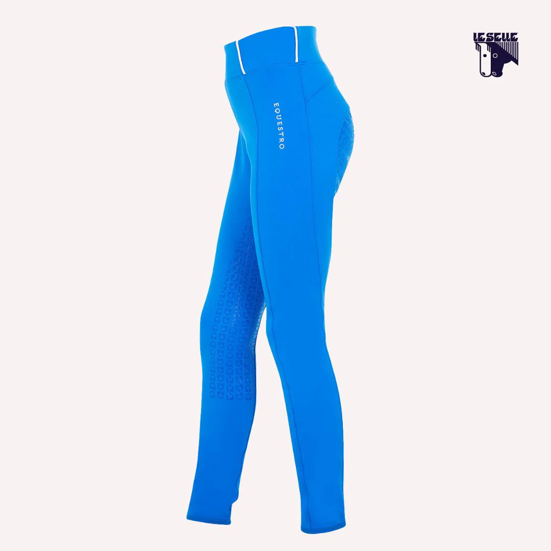 LEGGINGS EQUESTRO X FISE - ROYAL - immagine 3