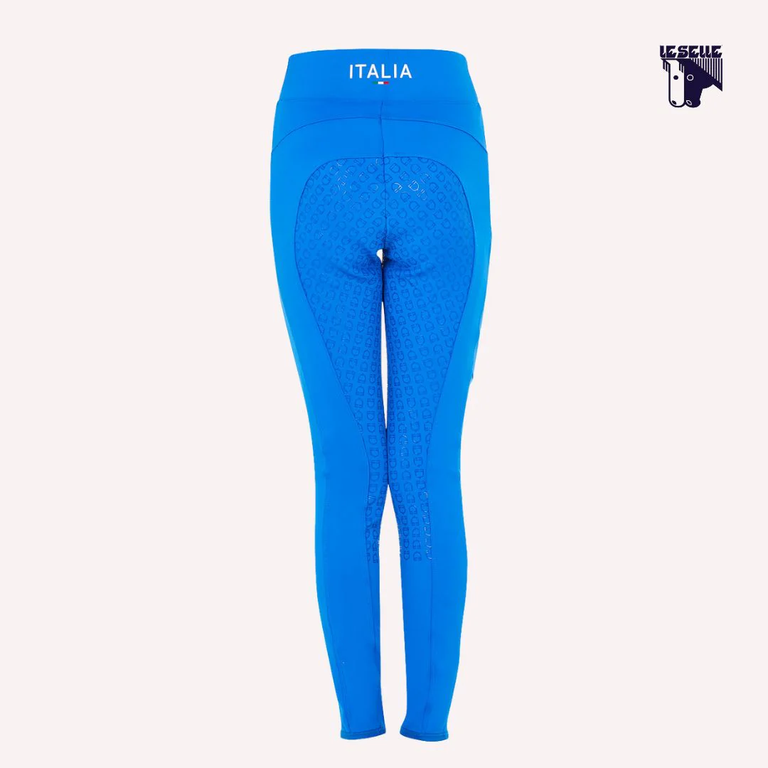 LEGGINGS EQUESTRO X FISE - ROYAL - immagine 4