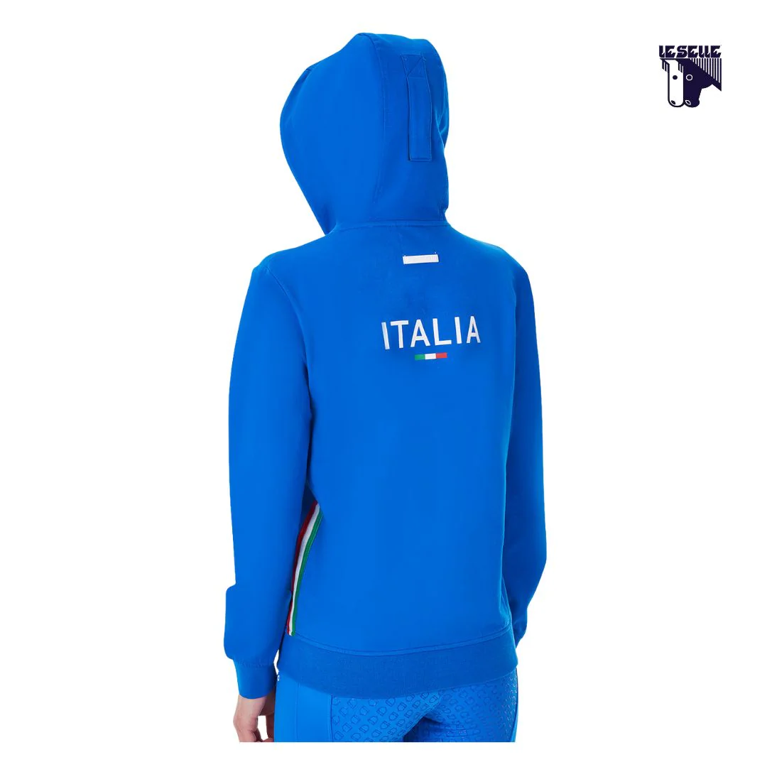FELPA EQUESTRO X FISE - AZZURRO SAVOIA - immagine 3