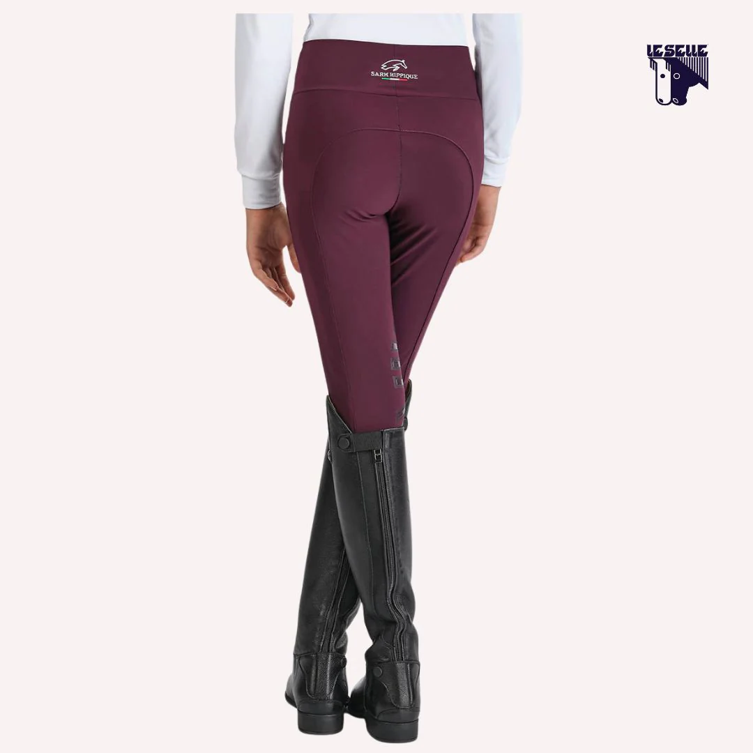 LEGGINGS SARM HIPPIQUE LIZZIE - PRUGNA - immagine 3